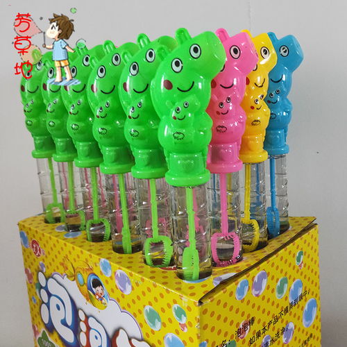 夢幻泡泡 地攤經(jīng)濟中的兒童玩具新寵